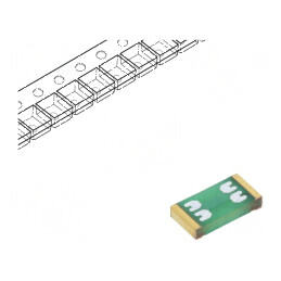 Siguranţă întârziere SMD 8A 32VAC 63VDC 3,2x1,6mm - Componentă electronică de protecţie | Electronic-mag.ro | Componente Electro
