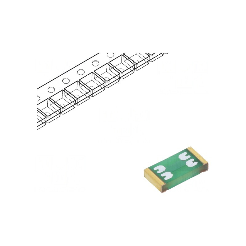 Siguranţă întârziere SMD 8A 32VAC 63VDC 3,2x1,6mm - Componentă electronică de protecţie | Electronic-mag.ro | Componente Electro