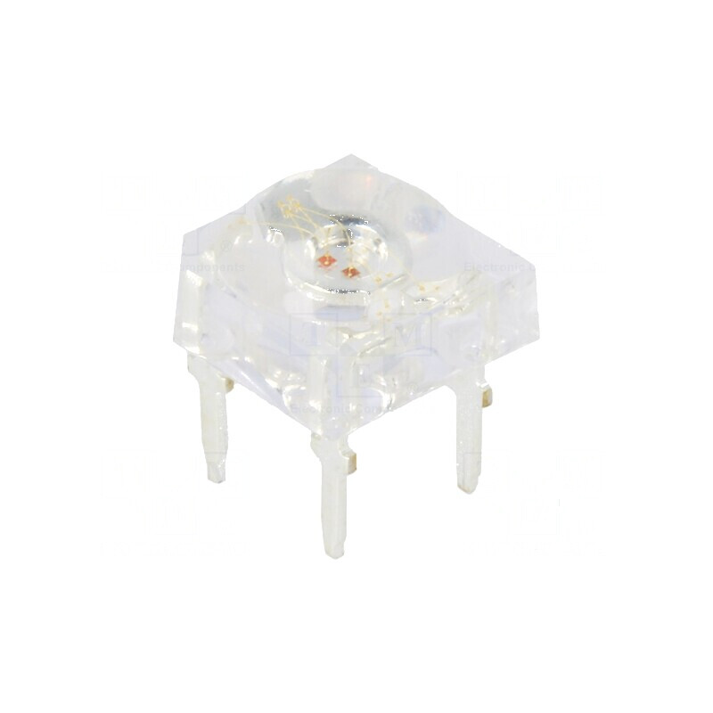 "LED Super Flux 7,62x7,62mm - Culori Multiple 3000÷4200mcd cu Unghi de Deschidere de 130°" | Electronic-mag.ro | Componente Elec