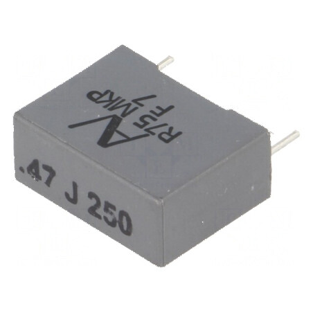 Condensator polipropilenă R75 470nF 18x7,5x13,5mm THT ±5% - Componentă electronică de înaltă performanță | Electronic-mag.ro | C