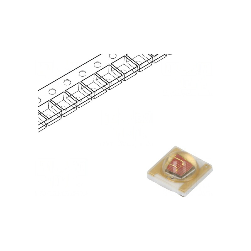 LED 3535 Convex 120° - 3,45x3,45x1,95mm, Pmax: 1W, Tensiune: 1,8÷2,6VDC | Electronic-mag.ro | Componente Electronice LED 3535 Convex 120° - 3,45x3,45x1,95mm, Pmax: 1W, Tensiune: 1,8÷2,6VDC | Electronic-mag.ro | Componente Electronice