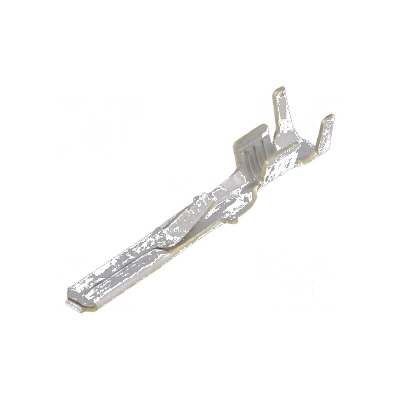 Pin tată cositorit 0,5÷1mm² G cu crimpare pe cablu - Conector electric profesional | Electronic-mag.ro | Componente Electronice