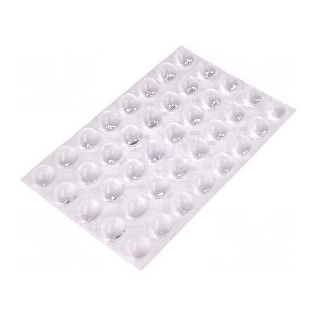 Picioruş autoadeziv transparent din poliuretan Bumpon H: 7,9mm - soluție de protecție și amortizare | Electronic-mag.ro | Compon