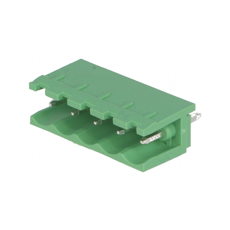 Regletă de conexiuni deconectabilă 5mm cu 5 socluri dreptunghiulare - Componente electrice de înaltă calitate | Electronic-mag.r Regletă de conexiuni deconectabilă 5mm cu 5 socluri dreptunghiulare - Componente electrice de înaltă calitate | Electronic-mag.r