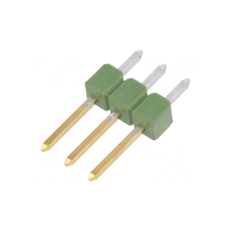 Conector AMPMODU MOD II Tată cu 3 Pini THT pentru Şiruri Pini | Electronic-mag.ro | Componente Electronice