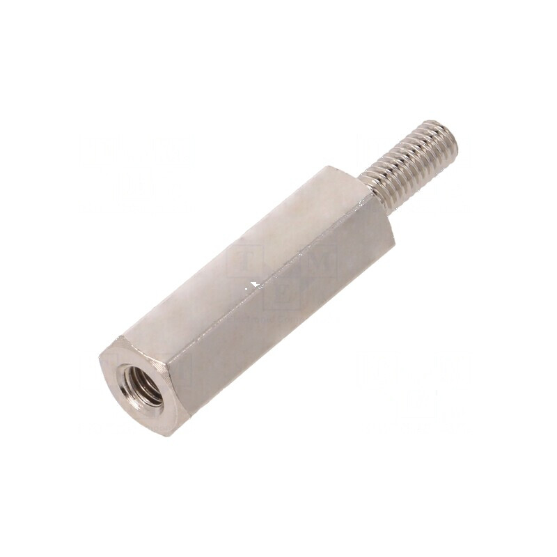 Piuliță Distanțieră Filetată 18mm - Filet Interior M3, Filet Exterior M3 | Electronic-mag.ro | Componente Electronice