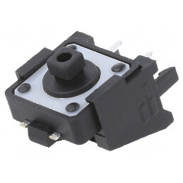 Microîntrerupător TACT SPST-NO 0,05A/12VDC THT Pozitie 2 - Comutator Profesional pentru Circuit Electric | Electronic-mag.ro | C