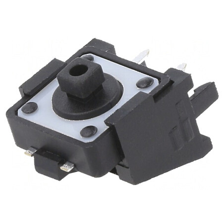 Microîntrerupător TACT SPST-NO 0,05A/12VDC THT Pozitie 2 - Comutator Profesional pentru Circuit Electric | Electronic-mag.ro | C
