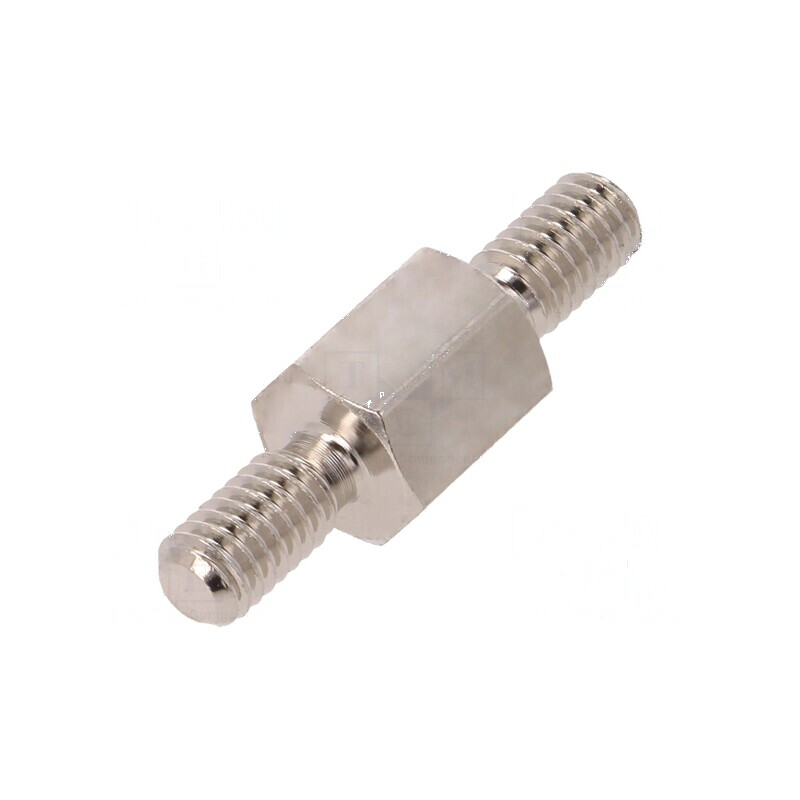 Piuliță Distanțieră Filetată 8mm M4 Hexagonală - Accesorii pentru Montaj și Îmbinare | Electronic-mag.ro | Componente Electronic
