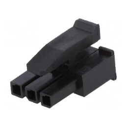 Conector cablu-cablu mufă mamă Micro MATE-N-LOK 3mm, 3 pini - soluție de interconectare profesională | Electronic-mag.ro | Compo