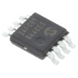 Memorie EEPROM 1kb I2C 128x8bit 1,7-5,5V 1MHz MSOP8 - Componente Electronice | Electronic-mag.ro | Componente Electronice