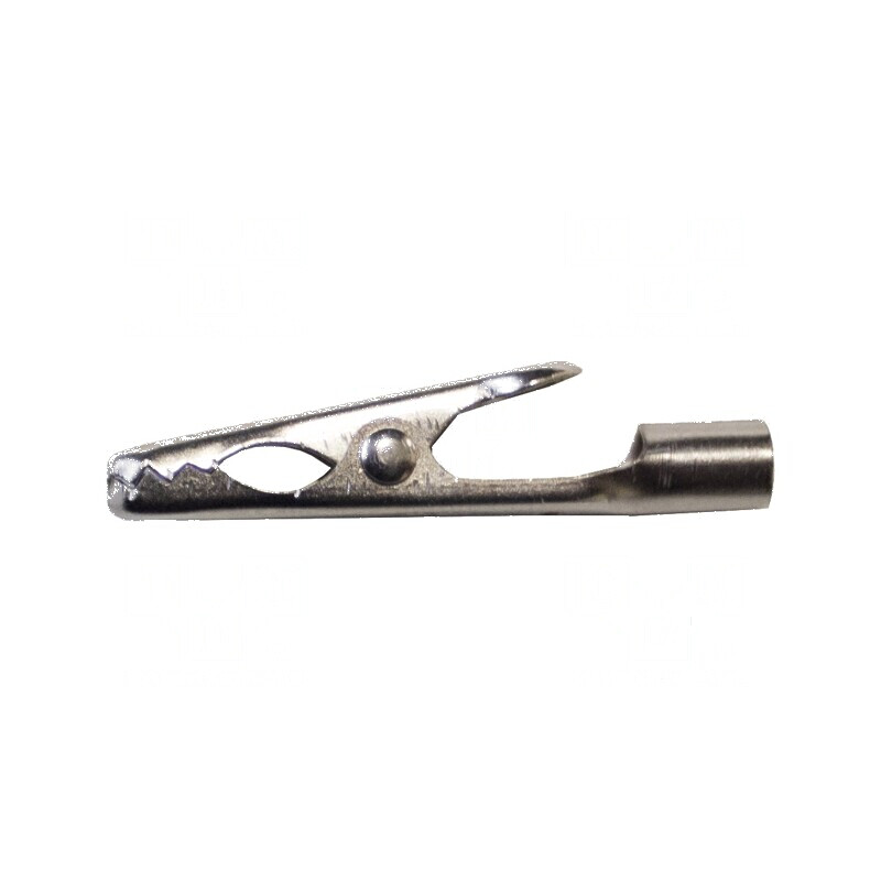 Bornă crocodil 5A cu prindere maximă de 4,8mm, nichelată - Conector electric profesional | Electronic-mag.ro | Componente Electr Bornă crocodil 5A cu prindere maximă de 4,8mm, nichelată - Conector electric profesional | Electronic-mag.ro | Componente Electr