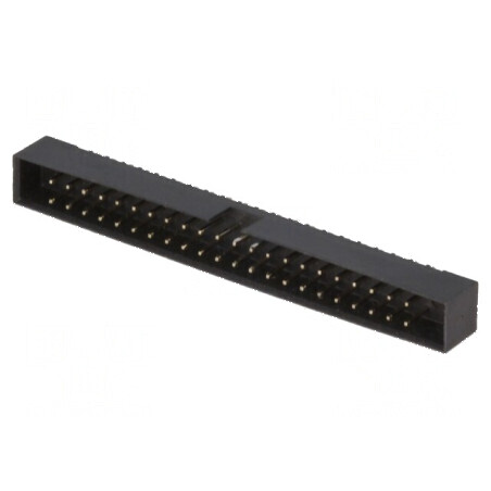 Conector IDC Soclu Tată PIN 44 Drept THT Gold Flash 2mm - Componentă Electronică de Înaltă Calitate | Electronic-mag.ro | Compon