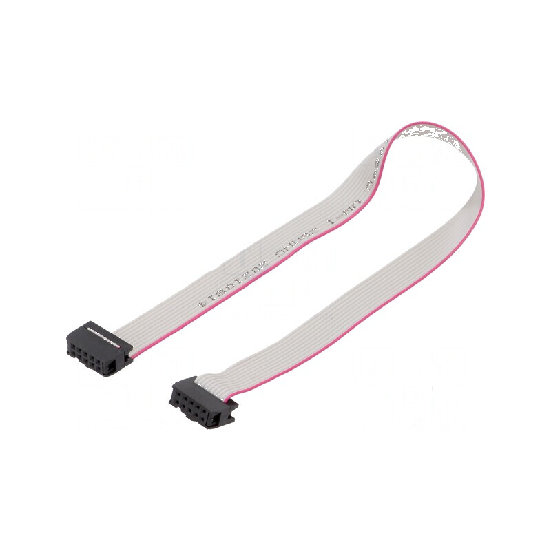 Cablu panglică IDC cu conectori, 1,27mm, lungime 0,3m | Electronic-mag.ro | Componente Electronice