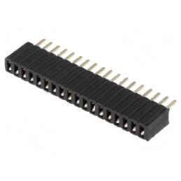 Conector şiruri pini soclu mamă 18 PIN 1,27mm THT 1x18 - Componentă electronică de conectare | Electronic-mag.ro | Componente El