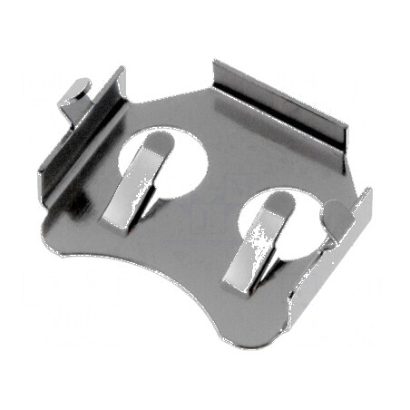 Clips pentru PCB BR1220, BR1225, CL1220, CR1216, CR1220 - Înălțime 3mm, Diametru 12mm | Electronic-mag.ro | Componente Electroni