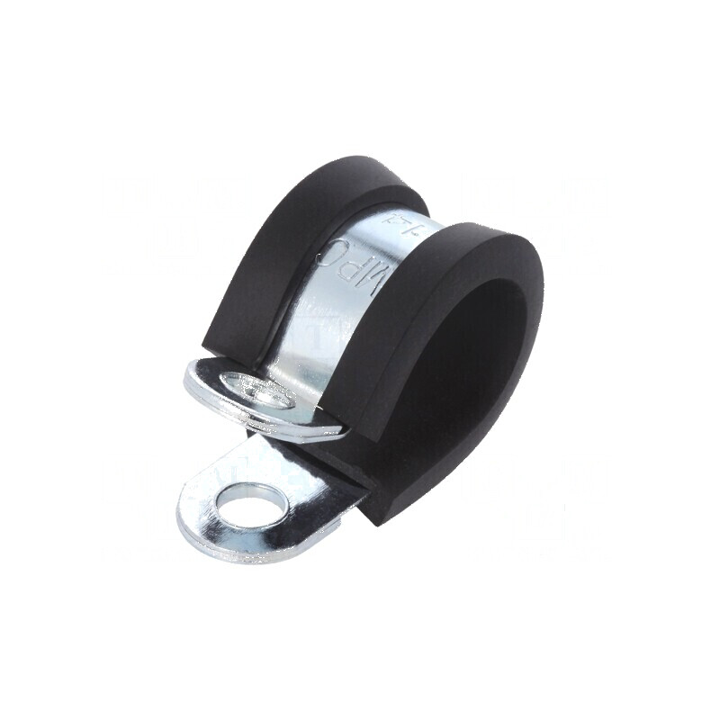Clipsuri Øbuclă din oţel 14mm W: 2mm cu protecţie din EPDM DL | Electronic-mag.ro | Componente Electronice