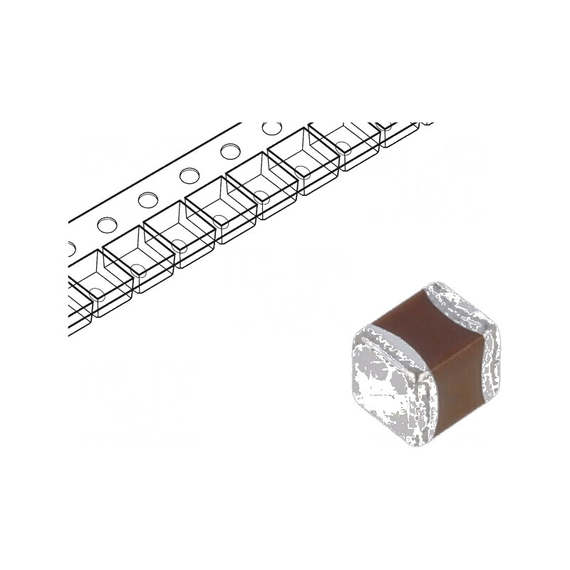Condensator ceramic MLCC 10uF 50V X8L ±10% SMD 1210 pentru aplicații electronice | Electronic-mag.ro | Componente Electronice
