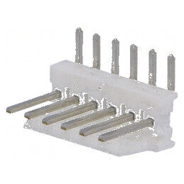 Conector cablu-placă soclu tată PIN 6, 2,54mm THT MTA-100 - Soluție de interconectare fiabilă | Electronic-mag.ro | Componente E