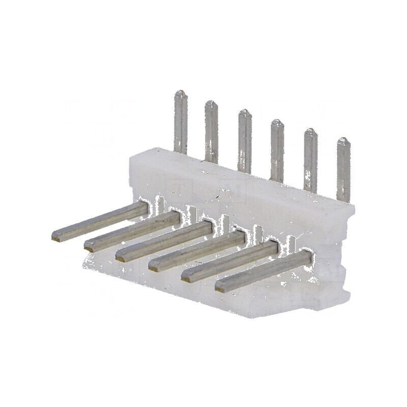 Conector cablu-placă soclu tată PIN 6, 2,54mm THT MTA-100 - Soluție de interconectare fiabilă | Electronic-mag.ro | Componente E