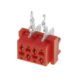 Micro-MaTch Soclu Mamă PIN 4 THT pentru PCB, Dispunere 2x2 – Conector de Înaltă Calitate pentru Aplicații Electronice | Electron