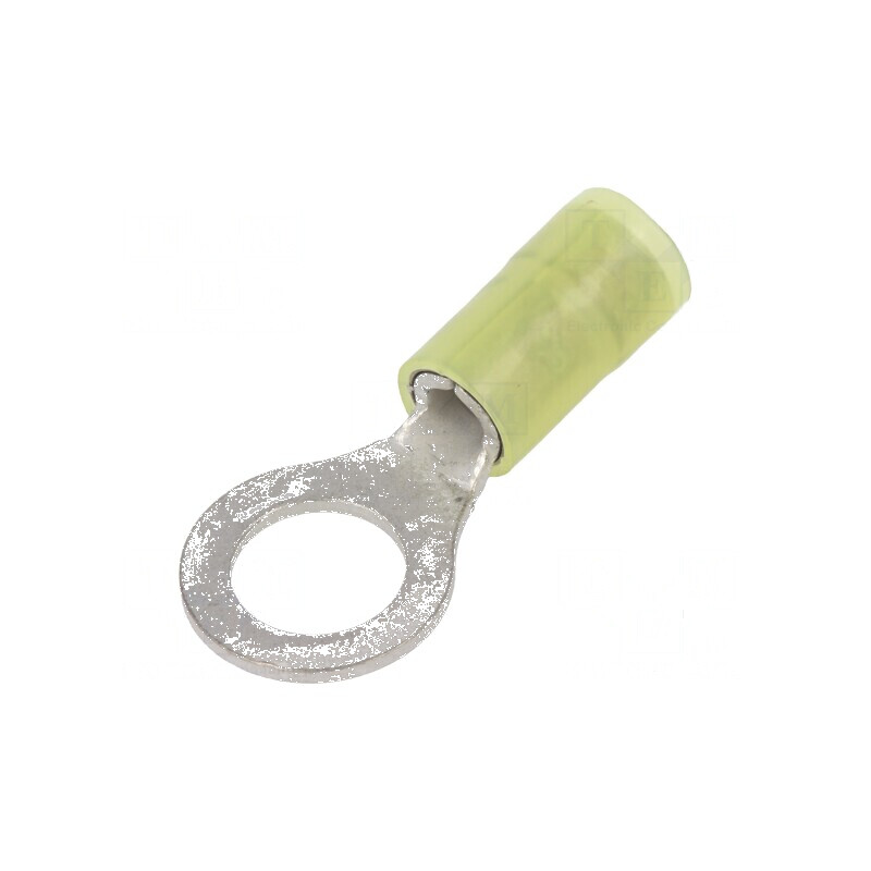 Vârf Inelar M8 pentru Cablu 2,5÷6mm², Izolat, Cupru Cositorit, Temperaturi -55÷105°C | Electronic-mag.ro | Componente Electronic