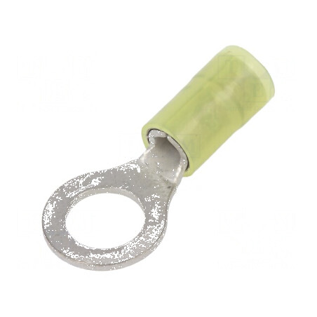Vârf Inelar M8 pentru Cablu 2,5÷6mm², Izolat, Cupru Cositorit, Temperaturi -55÷105°C | Electronic-mag.ro | Componente Electronic