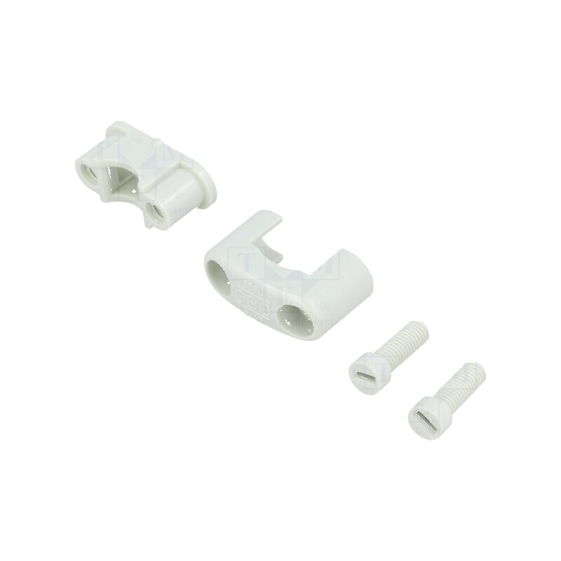 Clipsuri tip P pentru cabluri Ø 6-17mm, lățime 14mm - set de clipsuri de fixare profesională | Electronic-mag.ro | Componente El