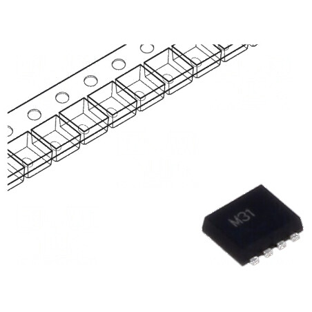 Tranzistor N/P-MOSFET Unipolar 60V/60V, 3A/2A, Idm 4-6A, 1.5W - Componentă Electronică de Înaltă Performanță | Electronic-mag.ro