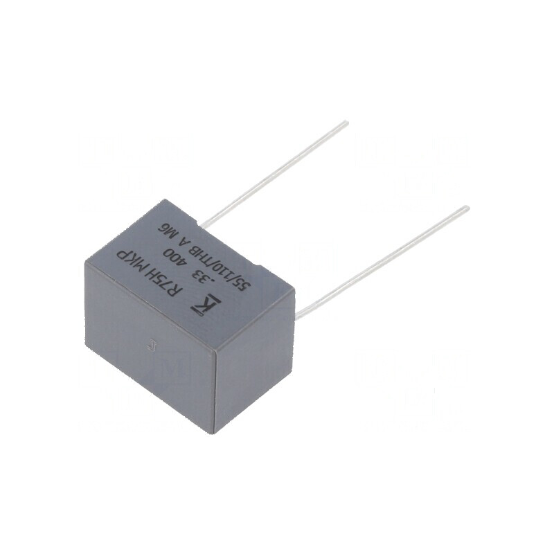 Condensator polipropilenă R75 330nF 18x13x12mm THT ±5% - Componentă electronică de înaltă calitate | Electronic-mag.ro | Compone