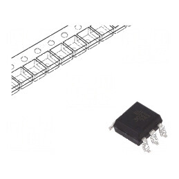 Optotriac 5kV Triac Gull Wing 6 Canale EL302X 100V/μs - Componentă Electronică de Înaltă Performanță | Electronic-mag.ro | Compo