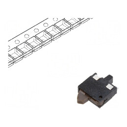 Comutator cu Senzor Pozitiv 2 SPST 0,01A/5VDC 500mΩ 0,29N 2,1mm - Comutator Electric Profesional | Electronic-mag.ro | Component