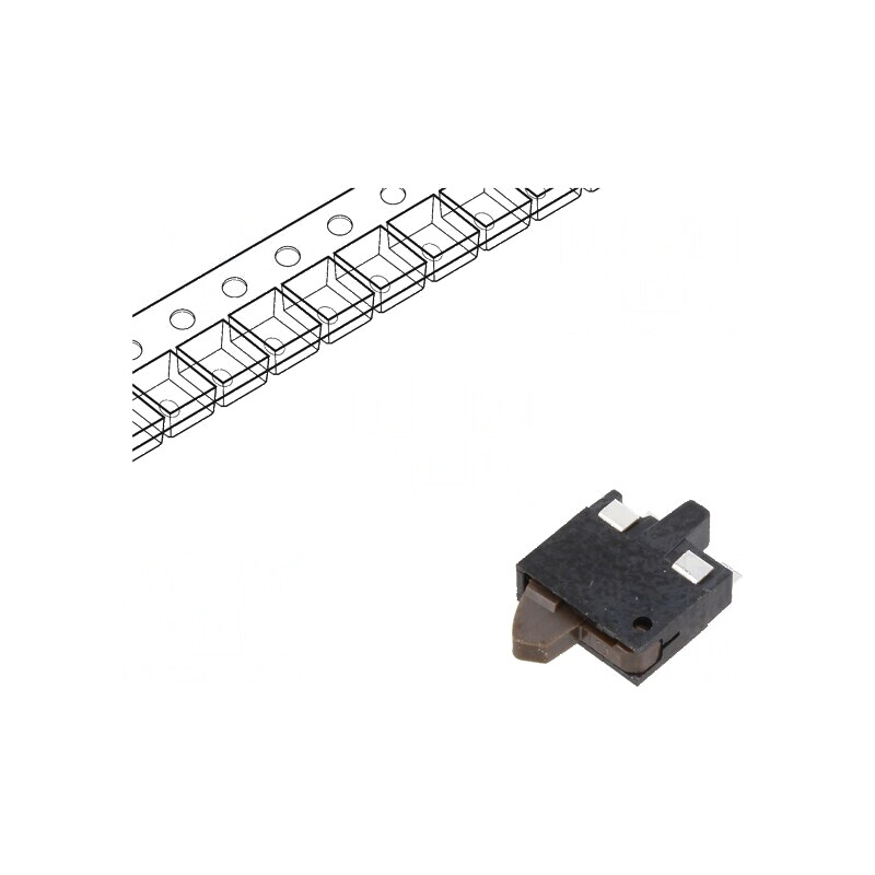 Comutator cu Senzor Pozitiv 2 SPST 0,01A/5VDC 500mΩ 0,29N 2,1mm - Comutator Electric Profesional | Electronic-mag.ro | Component