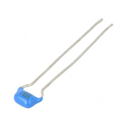 Condensator ceramic MLCC 100nF 50V C0G (NP0) ±5% THT 2,5mm - Componentă electronică de înaltă precizie | Electronic-mag.ro | Com