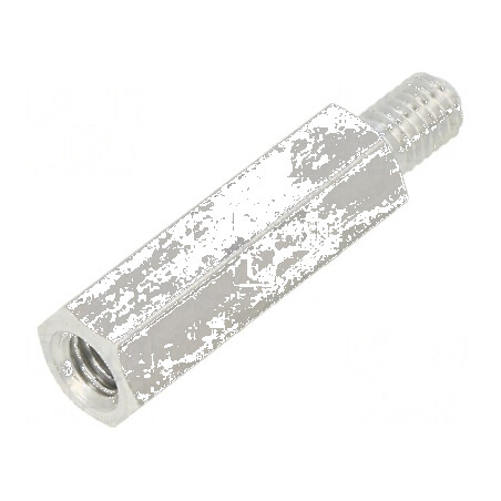 "Piuliță Distanțieră Filetată M5 - 25mm, Filet Intern și Extern M5" | Electronic-mag.ro | Componente Electronice