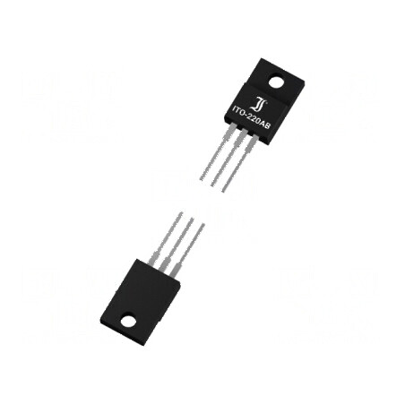 Diodă redresoare THT 600V 10A x 2, Tub Ifsm 90A, ITO220AB, Ir 1µA - Componentă electronică profesională | Electronic-mag.ro | Co