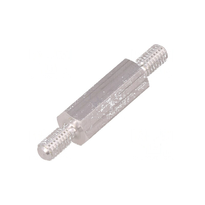 Piuliță Distanțieră Filetată 18mm, Filet Exterior M4, Hexagonală | Electronic-mag.ro | Componente Electronice