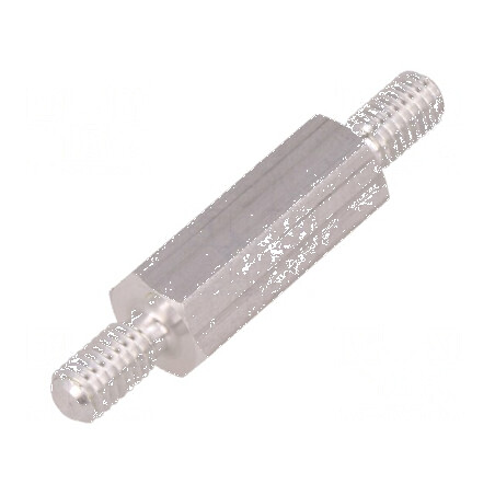 Piuliță Distanțieră Filetată 18mm, Filet Exterior M4, Hexagonală | Electronic-mag.ro | Componente Electronice