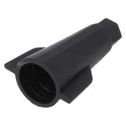 Conector cu Eliberare Rapidă pentru Cablu 1÷6mm², 400V, 41A, Negru, Temperaturi -25÷125°C | Electronic-mag.ro | Componente Elect