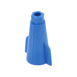 Conector electric cu eliberare rapidă 1÷6mm² 400V 41A, sucit albastru, temperatură -25÷125°C | Electronic-mag.ro | Componente El