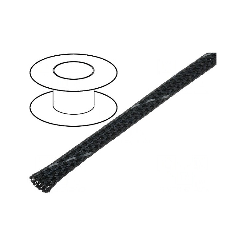 Împletitură poliester 100m Øtresă 4-9nom. 5mm - Ambalaj Resistent pentru Diverse Aplicații | Electronic-mag.ro | Componente Elec