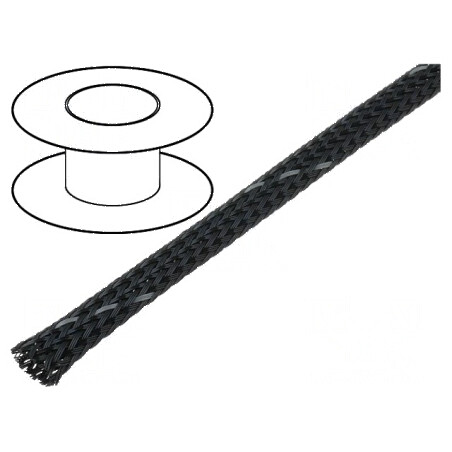 Împletitură poliester 100m Øtresă 4-9nom. 5mm - Ambalaj Resistent pentru Diverse Aplicații | Electronic-mag.ro | Componente Elec