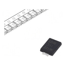 Diodă Schottky SMD 100V 3A PowerDI®5 - Redresor pentru aplicații electronice, rolă/bandă | Electronic-mag.ro | Componente Electr