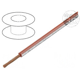 Cablu FLRY-B 1x1mm² Lită Cu PVC Roșu-Alb 60V 100m Clasa 5 pentru Instalații Electrice | Electronic-mag.ro | Componente Electroni