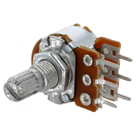 Potențiometru axial cu o singură tură 220kΩ 125mW ±20% THT 6mm - Componentă electronică de înaltă precizie | Electronic-mag.ro |