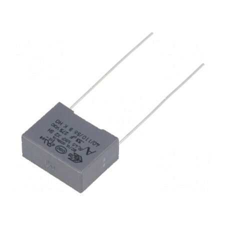 Condensator polipropilenă X2 R46 Miniature 330nF THT ±20% pentru aplicații electrice | Electronic-mag.ro | Componente Electronic