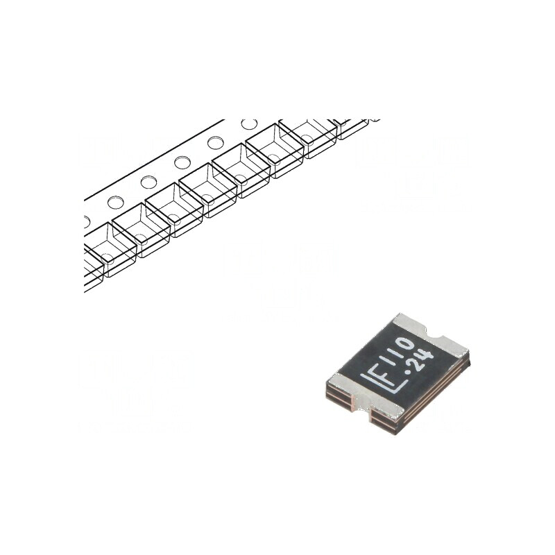 Siguranţă polimerică PTC ardere rapidă 1,1A 24VDC SMD pentru protecţia circuitelor electrice | Electronic-mag.ro | Componente El Siguranţă polimerică PTC ardere rapidă 1,1A 24VDC SMD pentru protecţia circuitelor electrice | Electronic-mag.ro | Componente El