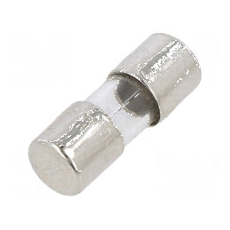 Siguranţă ardere rapidă 2A 350VAC 5x15mm alamă 2JQ - dispozitiv de protecţie electrică | Electronic-mag.ro | Componente Electron