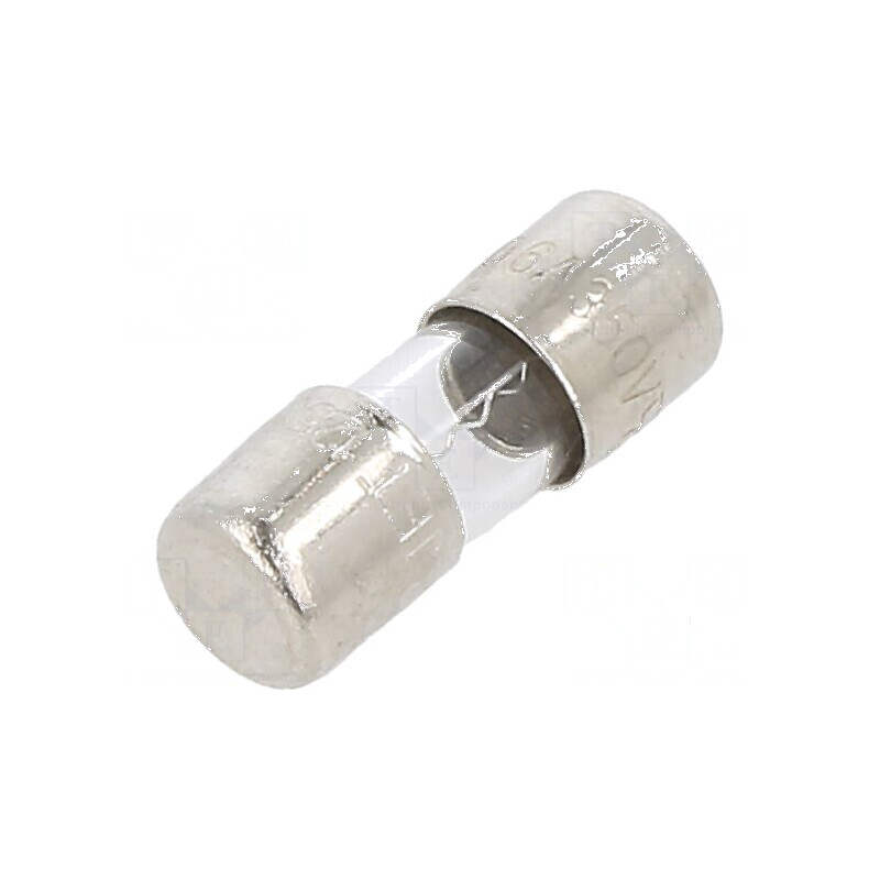 Siguranţă ardere rapidă 6A 350VAC 5x15mm din alamă - 2JQ | Electronic-mag.ro | Componente Electronice