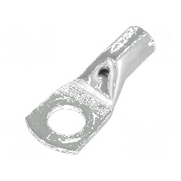 Vârf Inelar Tubular M8 16mm² Crimat pe Cablu Neizolat din Cupru - Conector Electric Profesional | Electronic-mag.ro | Componente